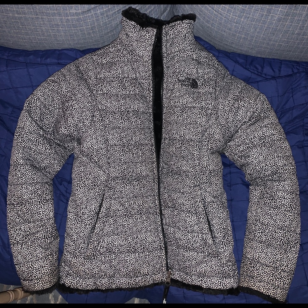Girls NorthFace Winter Coat Reversible